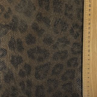 Coat fabric Panther Glammy Teddy Lammy brown