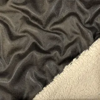 Coat fabric Vintage Glammy Teddy Lammy grey