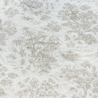 Decoration fabric MACASSAR alover lin