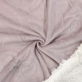 Nicky TEDDY Hearts old pink