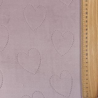 Nicky TEDDY Hearts old pink