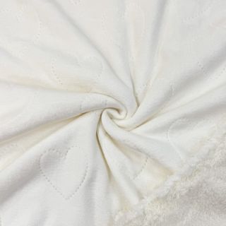 Nicky TEDDY Hearts off white