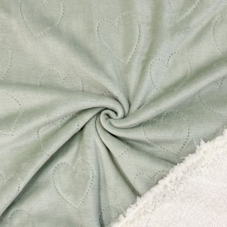 Nicky TEDDY Hearts old green