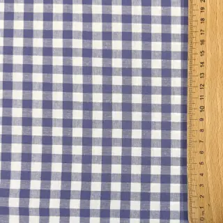 Cotton fabric Check lavender