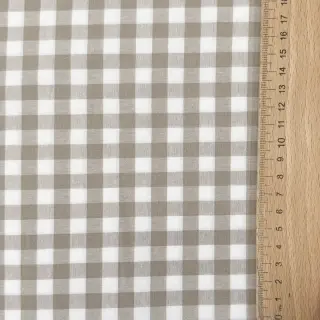 Cotton fabric Check sand