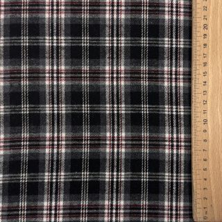Scottish Check YARN DYED BRUSHED design A