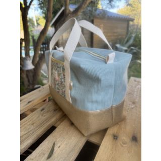 Faux leather KARIA gold