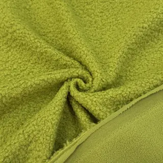 Fleece TEDDY DOUBLE SIDED old lime