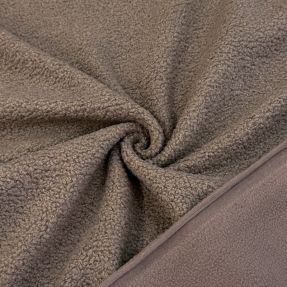 Fleece TEDDY DOUBLE SIDED taupe