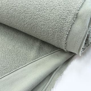 Fleece TEDDY DOUBLE SIDED old green