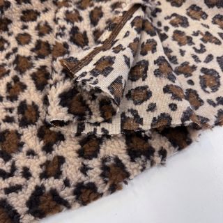 Coat fabric TEDDY Panthera light sand