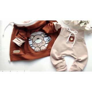 Sweat fabric PREMIUM bronze