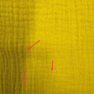 Double gauze/muslin lemon 2nd class