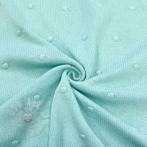 Knit fabrics BIG KNIT DOT mint