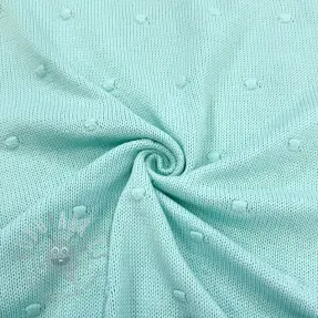 Knit fabrics BIG KNIT DOT mint