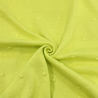 Knit fabrics BIG KNIT DOT bright green