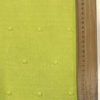 Knit fabrics BIG KNIT DOT bright green