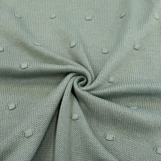 Knit fabrics BIG KNIT DOT old green