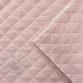 Double gauze/muslin QUILT soft rose