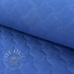 Double gauze/muslin QUILT NOE cobalt