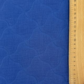 Double gauze/muslin QUILT NOE cobalt