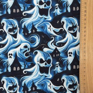 Sweat fabric Spooky design C digital print
