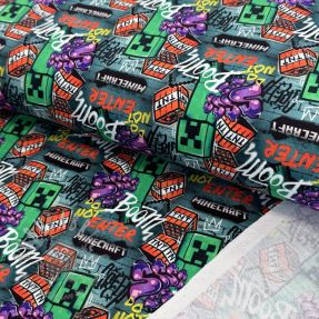 Sweat fabric Dare me design D digital print