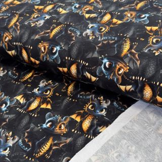 Sweat fabric Eyes on you design C digital print