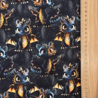 Sweat fabric Eyes on you design C digital print