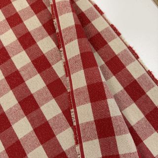 Decoration fabric Celestin LUREX rouge