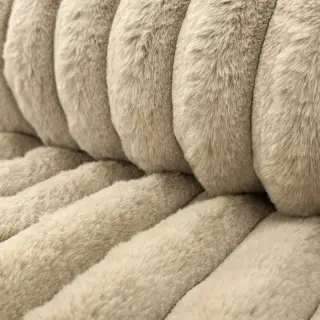 Faux fur Barracuda beige
