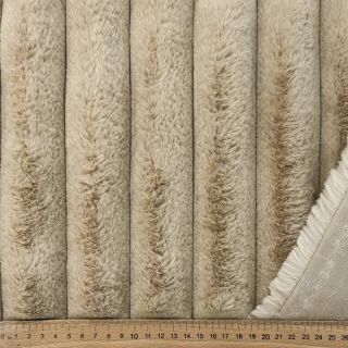 Faux fur Barracuda beige