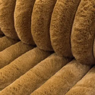 Faux fur Barracuda tabac