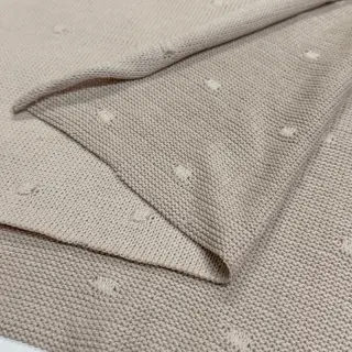 Knit fabrics BIG KNIT DOT grey