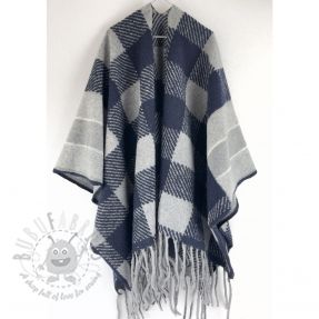 Poncho PRATO boiled wool design G