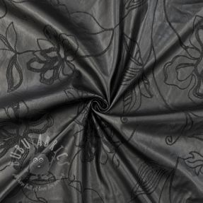 Faux leather Flowers design B