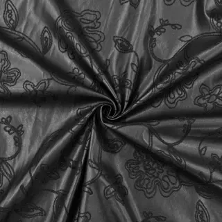 Faux leather Flowers design A