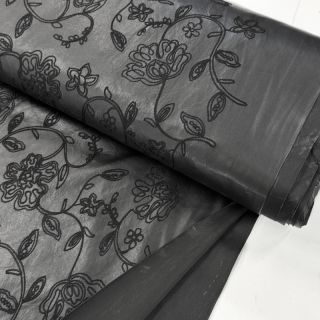 Faux leather Flowers design A