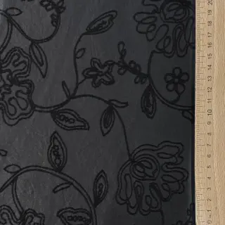 Faux leather Flowers design A