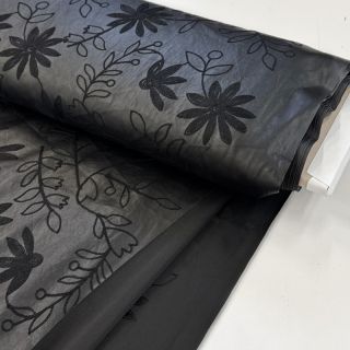 Faux leather Flowers design C