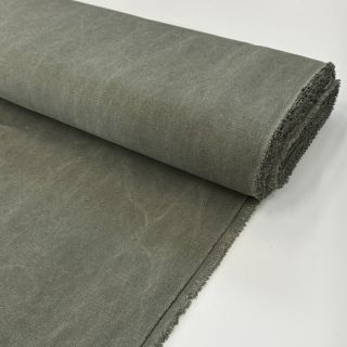 CANVAS STONEWASHED army green
