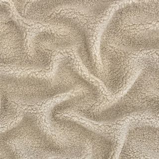 Coat fabric TEDDY light sand