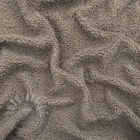Coat fabric TEDDY taupe