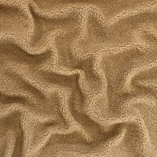 Coat fabric TEDDY camel