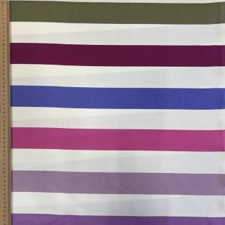 Decoration fabric Stripes multicolour design A