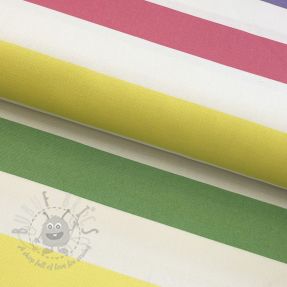 Decoration fabric Stripes multicolour design C