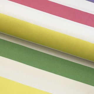 Decoration fabric Stripes multicolour design C