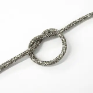 Cotton cord 5 mm MELANGE light grey