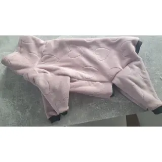 Nicky TEDDY Hearts old pink