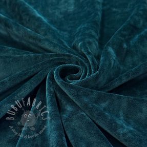 Cosy VELVET STRETCH petrol